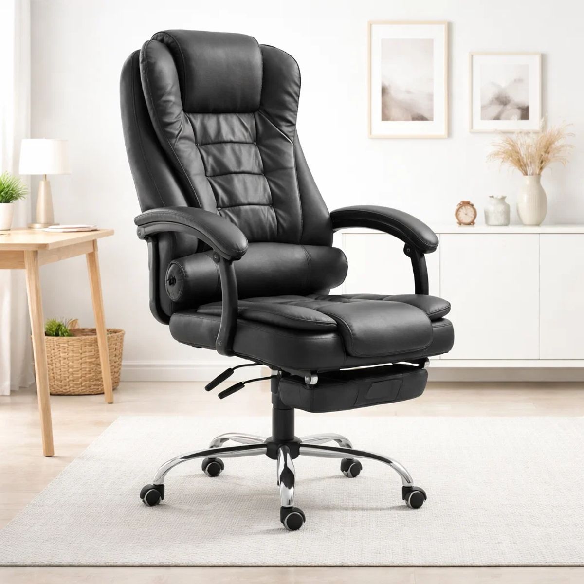 KLIK - Silla ejecutiva masajeadora negra