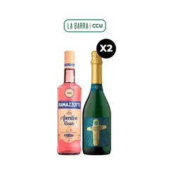 CCU - Pack Ramazzotti 700c + 2 Espumante Misiones de Rengo Brut 750cc