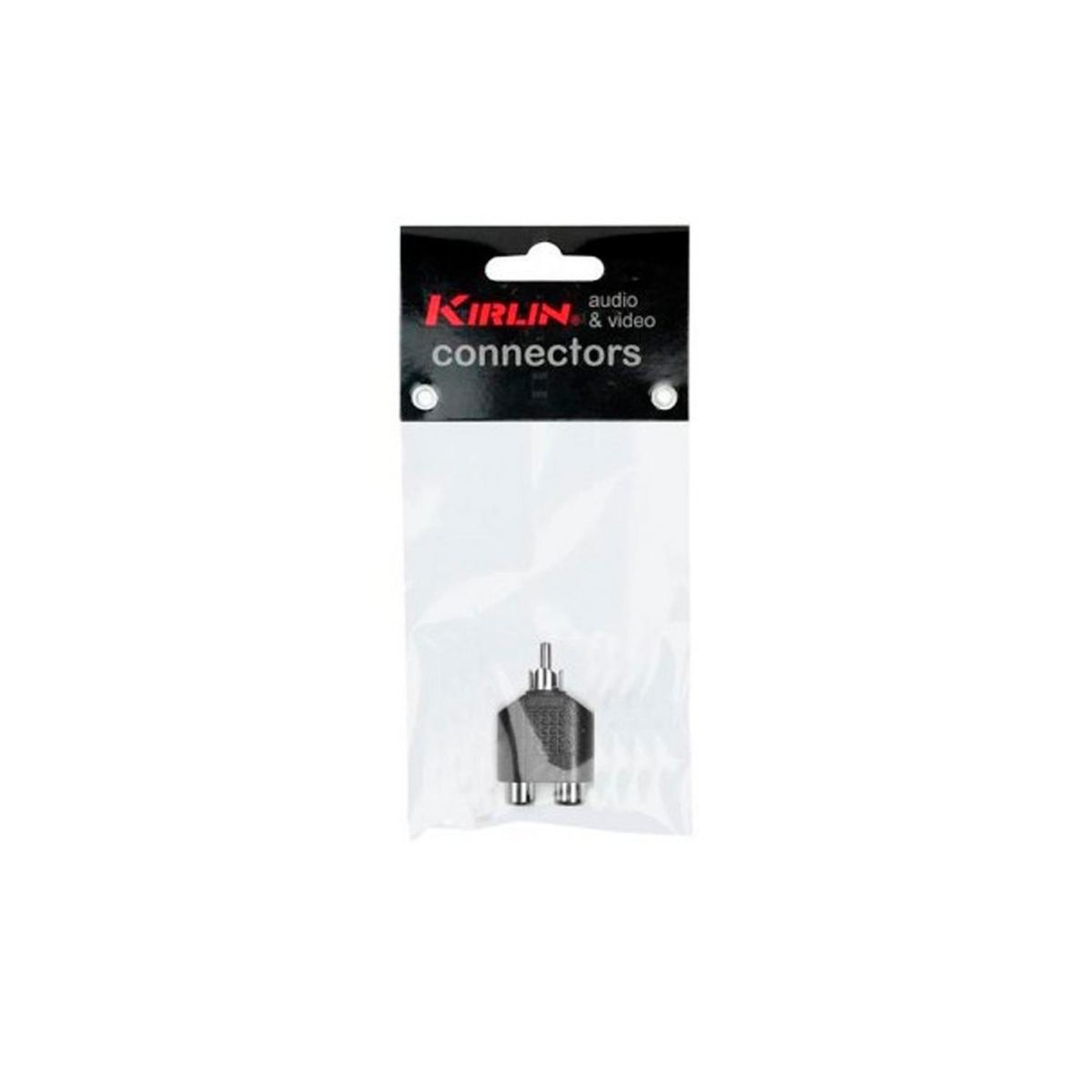 KIRLIN - Adaptador 2 RCA Hembra a Miniplug Kirlin 2656 X1P