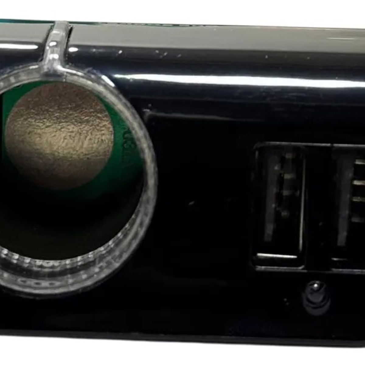 GENERICO - Wf-068 Divisor De Encendedor De Cigarrillos Con 2 Puertosusb