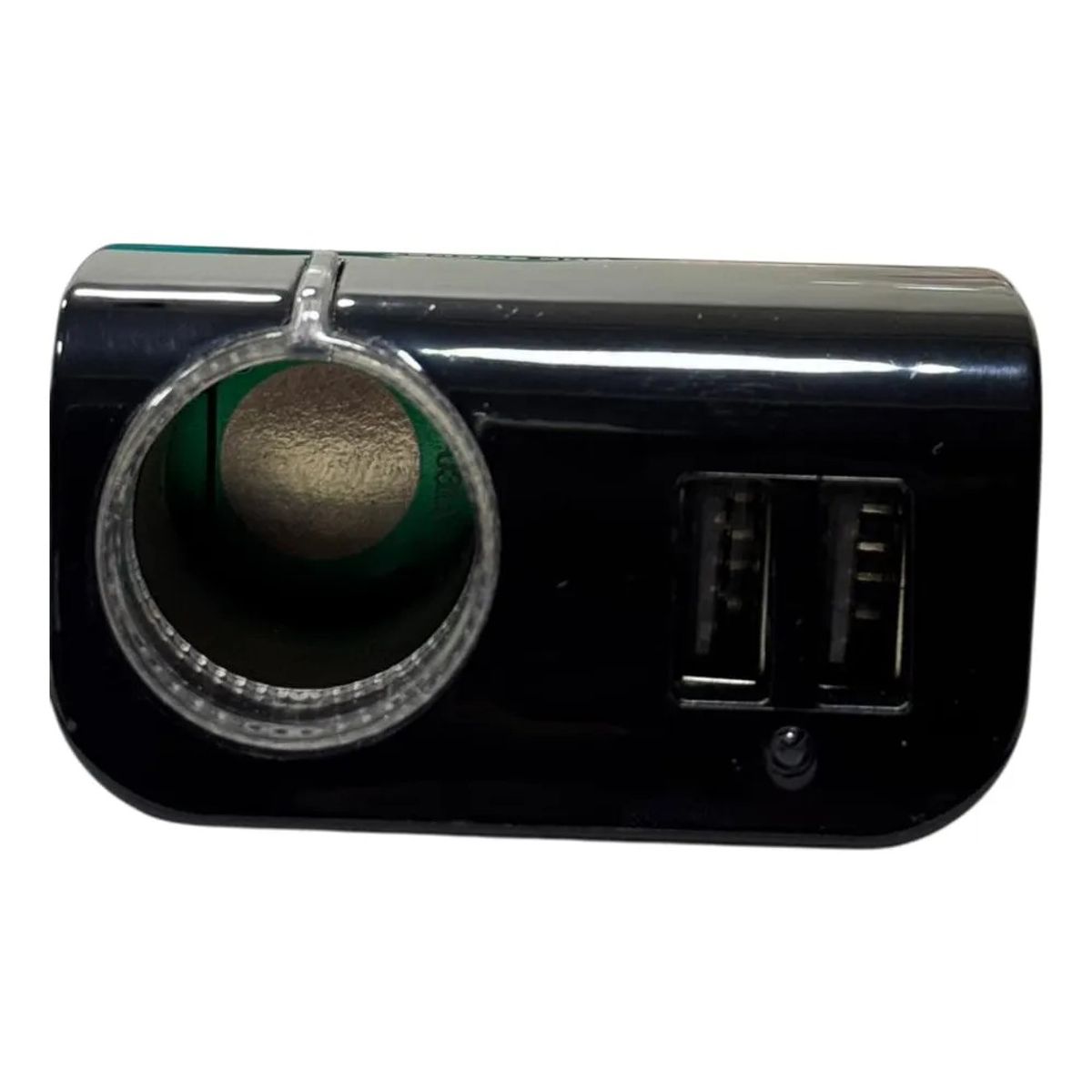 GENERICO - Wf-068 Divisor De Encendedor De Cigarrillos Con 2 Puertosusb