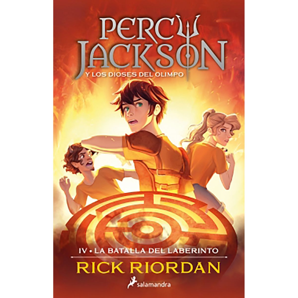 PENGUIN RANDOM HOUSE - Libro La Batalla Del Laberinto (Percy Jackson Y Los Dioses Del Olimpo 4)