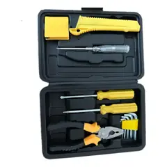 GENERICO - Juego De Herramientas Combinadas Con Maletín Set De 11 Pcs