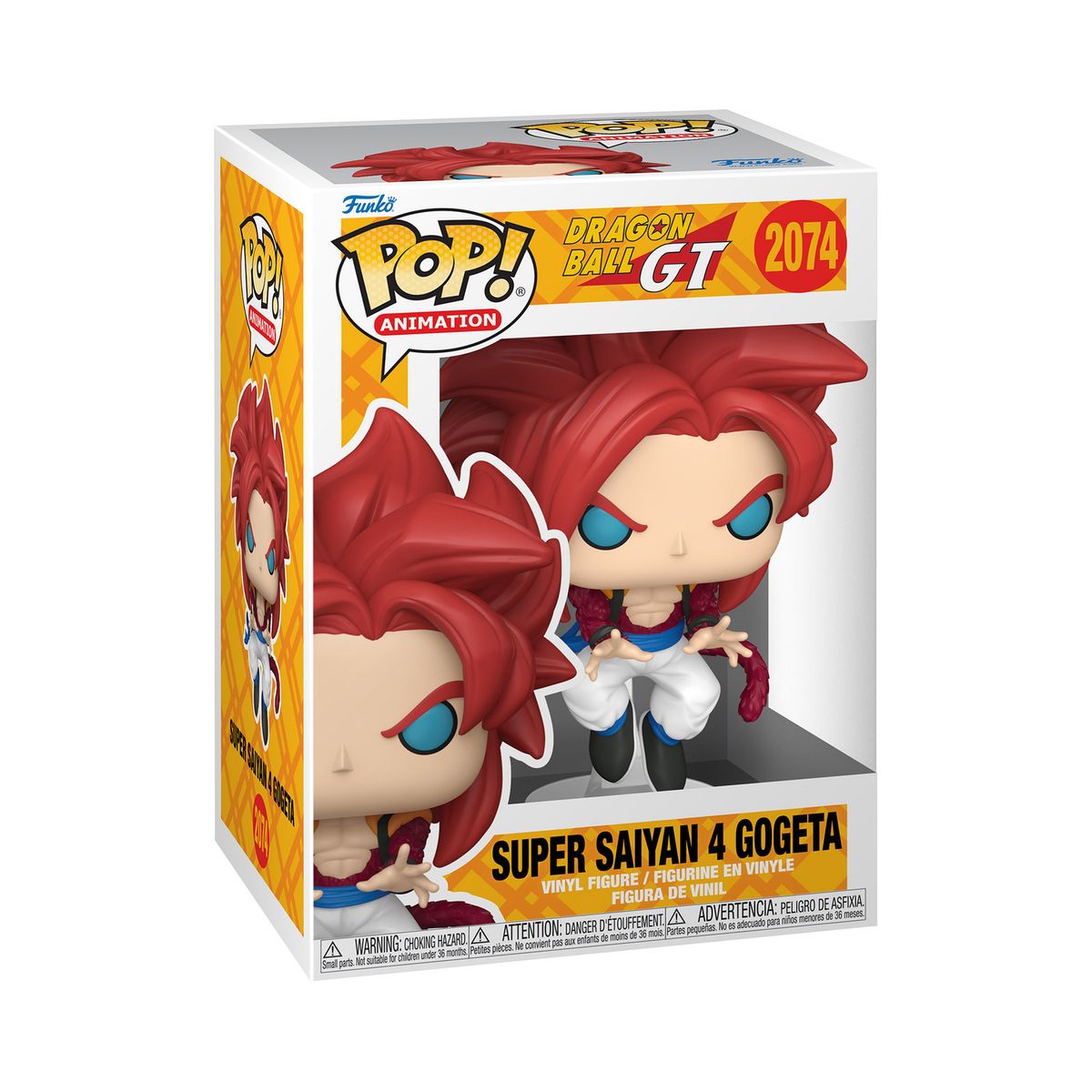FUNKO - Funko Pop Dragon Ball: Gogeta Súper Saiyan 4 Chase - 2074