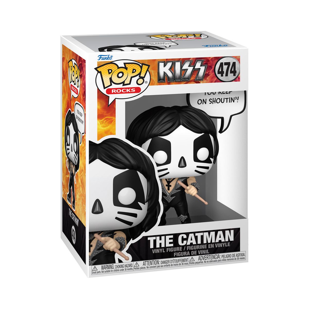 FUNKO - Funko Pop KISS: The Catman Sayings - 474