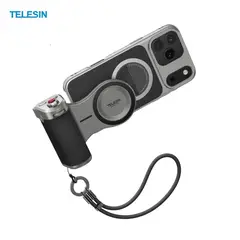 TELESIN - Master Grip Magsafe para iPhone 17 Pro con Carga Inalámbrica