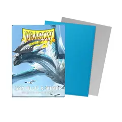 Dragon Shield - Protector Stndard DUAL Matte Sky Blue & Silver