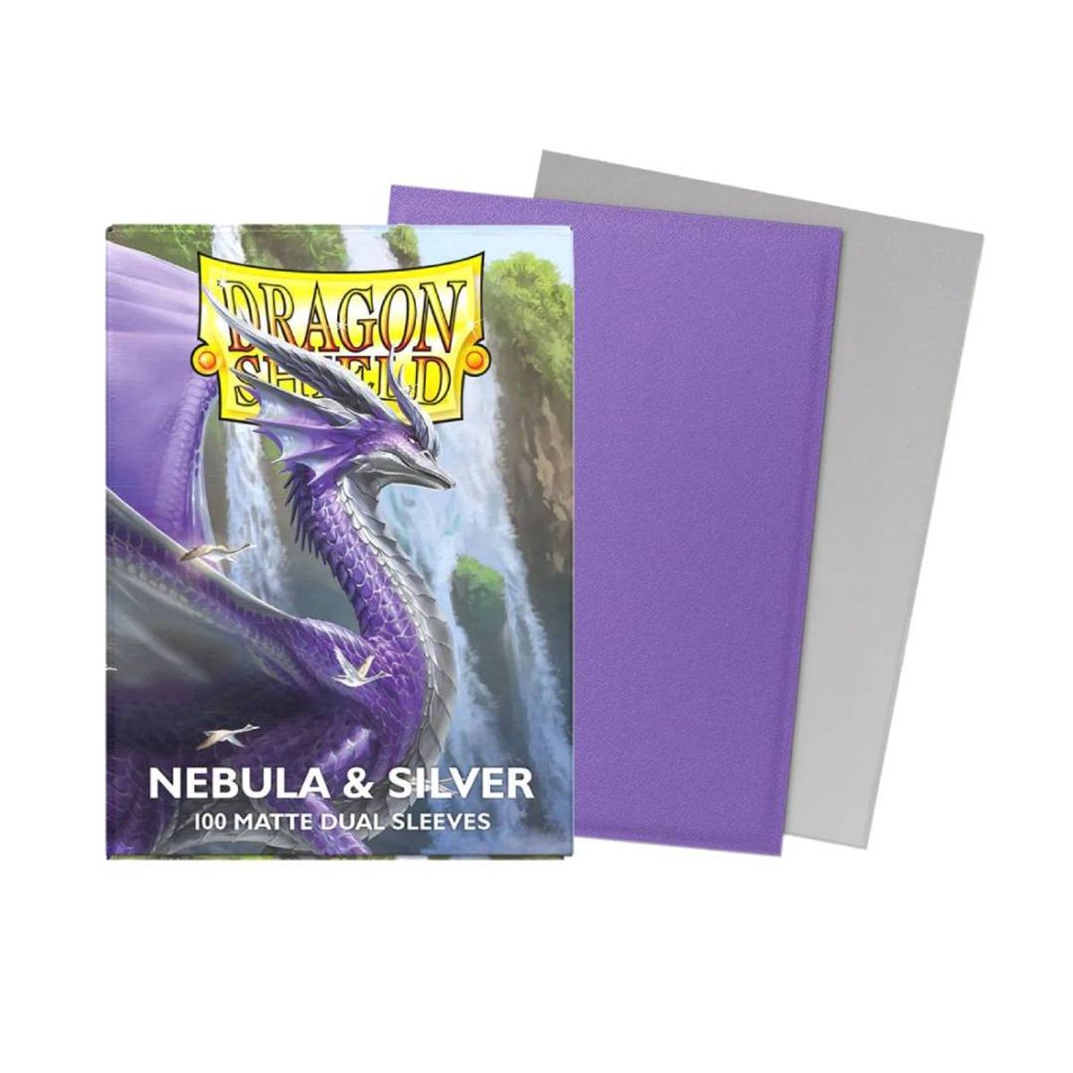Dragon Shield - Protector Dragon Shield Standard DUAL Matte Nebula & Silver