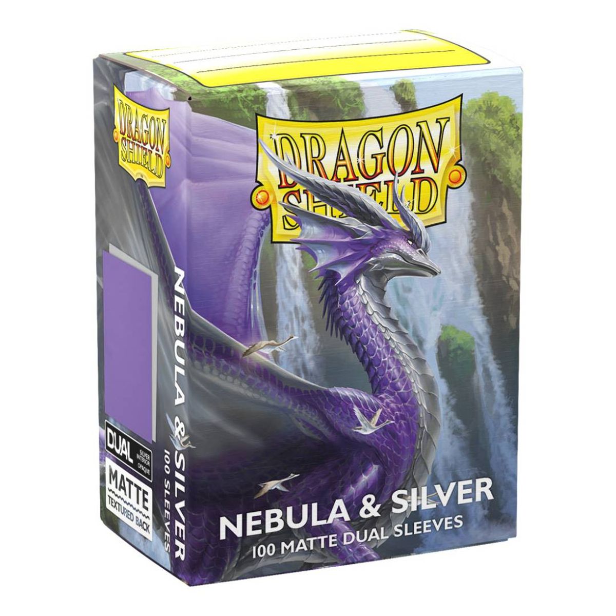 Dragon Shield - Protector Dragon Shield Standard DUAL Matte Nebula & Silver