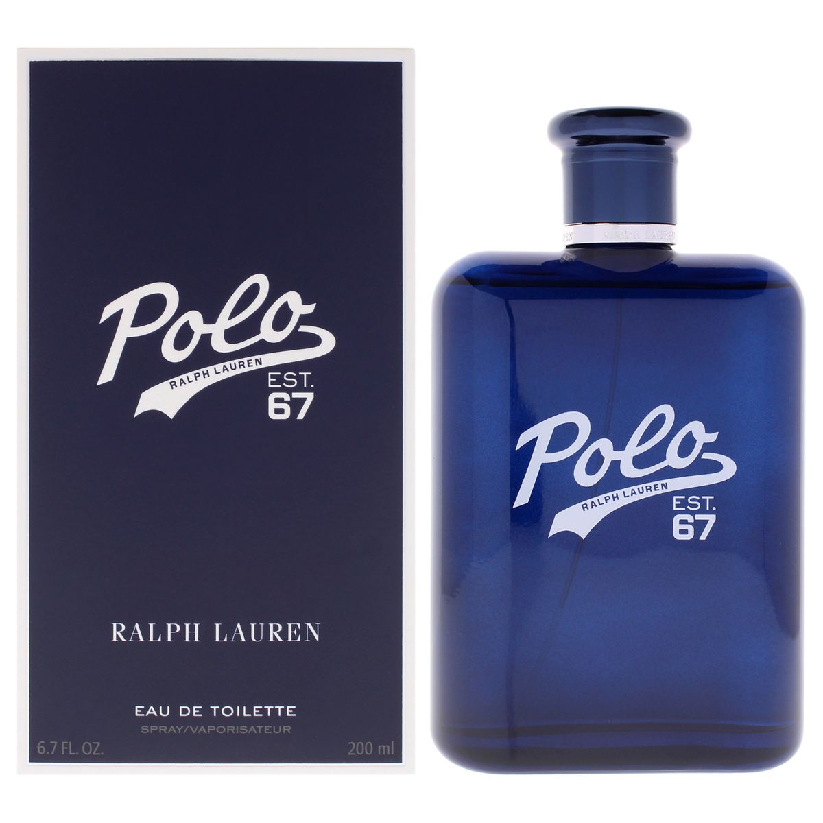 RALPH LAUREN - Polo 67 by Ralph Lauren for Men - 200 ml EDT Spray (Refillable)