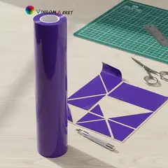 NEON - Vinilos Adhesivos De Corte Morado 61 Cms X 5 Mts