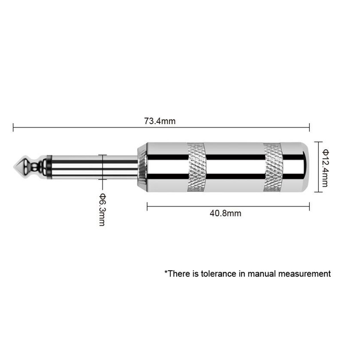 KIRLIN - Cable de Instrumento Plug-Plug 3 Metros KIRLIN IPCH-241/HRD ROJO