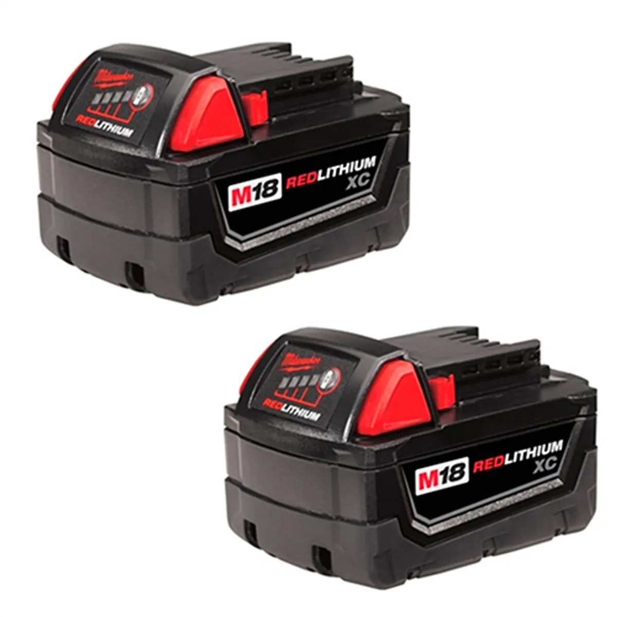 MILWAUKEE - KIT 2 BATERIAS DE ION LITIO MILWAUKEE 18V REDLITHIUM 3.0AH