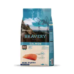 BRAVERY - Salmon Puppy Razas Pequeñas 7 kg Perro