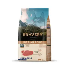 BRAVERY - Iberian Pork Adult Razas Pequeñas 2 kg