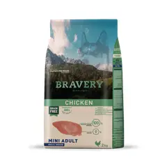BRAVERY - Chicken Adult Razas Pequeñas 2 kg Perro
