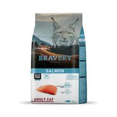 BRAVERY - Salmon Adult Gato 7 kg Alimento Seco