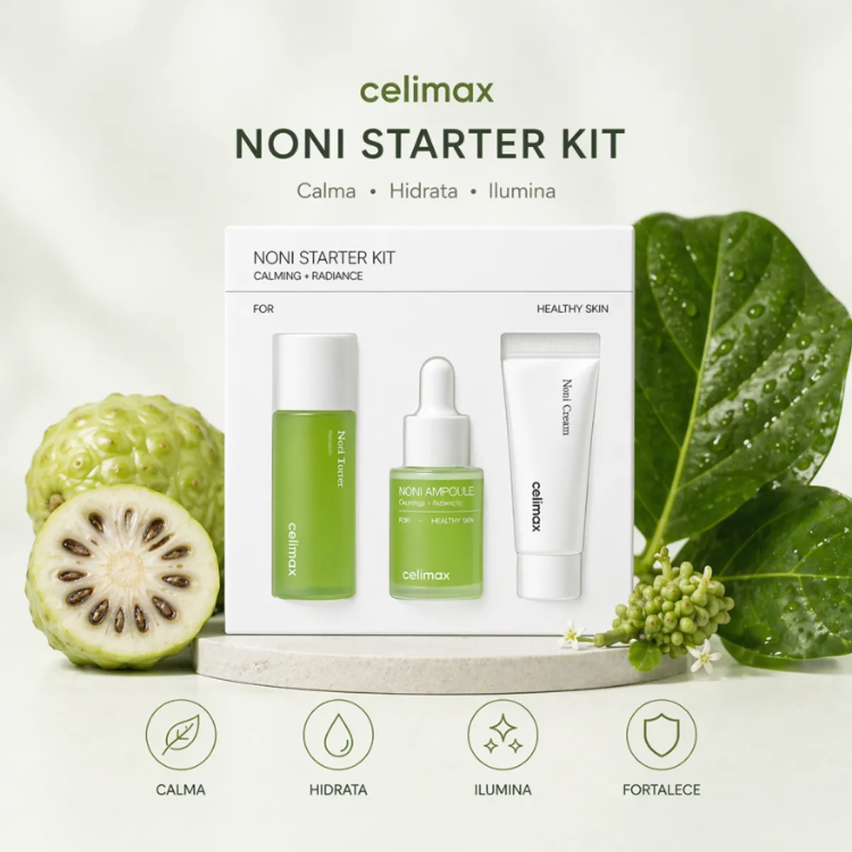 CELIMAX - The Real Noni Starter Kit Hidratante y Reparadora Celimax