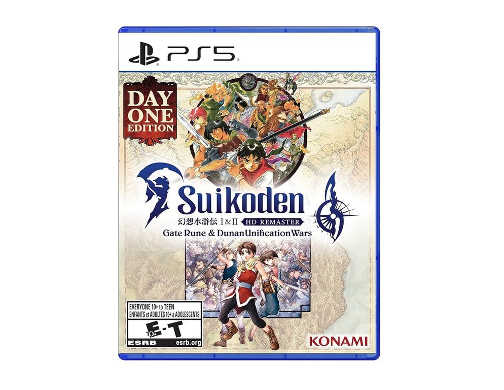 KONAMI Suikoden I - II HD Remaster - Playstation 5