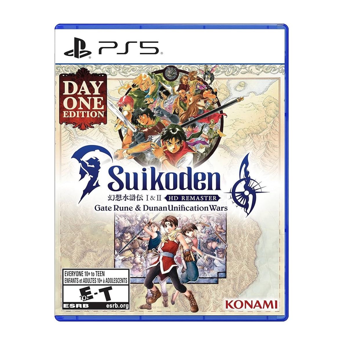 KONAMI - Suikoden I - II HD Remaster - Playstation 5