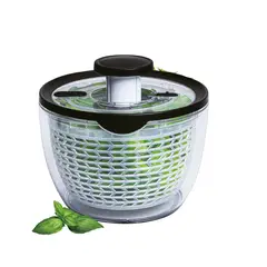 GENERICO - Centrifuga Escurridor Ensaladas 5L Plástico Negro BELUG
