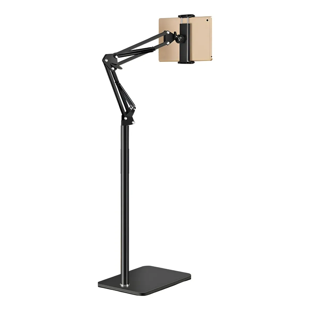GENERICO - Soporte De Suelo En Voladizo Para Teléfonotablet 175cm Negro BELUG