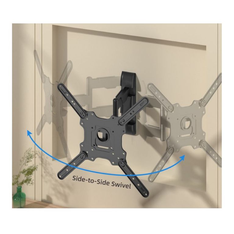 GENERICO Soporte Para TV Modelo P4 Movimiento Completo 32” 65”