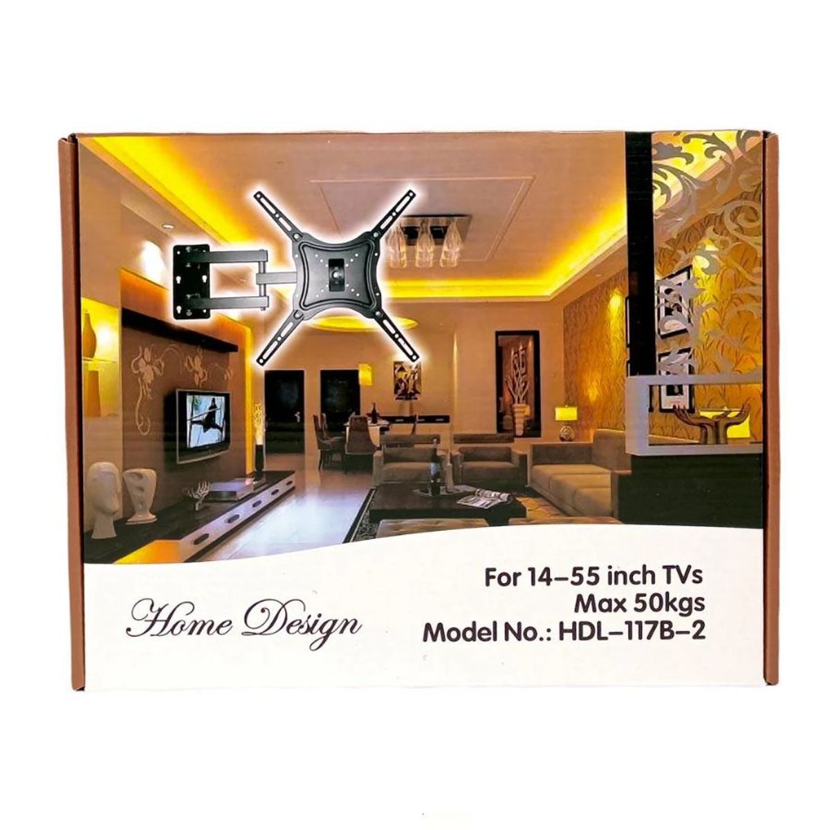 GENERICO - Soporte De Pared  HDL-117B-2 Home Design 14” 55”  TV