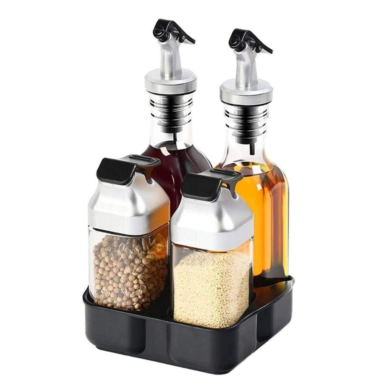 GENERICO - Organizador De Cocina Condimentero Set De 5 Piezas