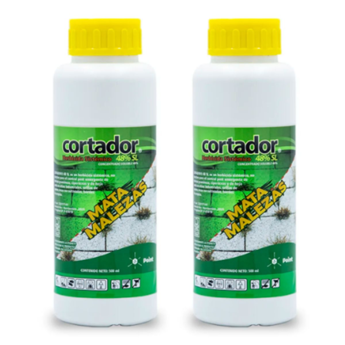 Pack 2 Cortador Herbicida Matamaleza Concentrado 500cc, marca CORTADOR - Foto Principal
