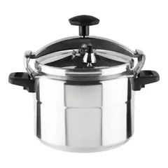 GENERICO - Olla A Presión Cocción Rápida - 6l Color Plateado BELUG