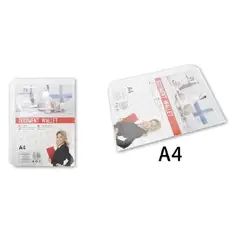 GENERICO - CARPETA PLÁSTICA A4 TRANSPARENTE