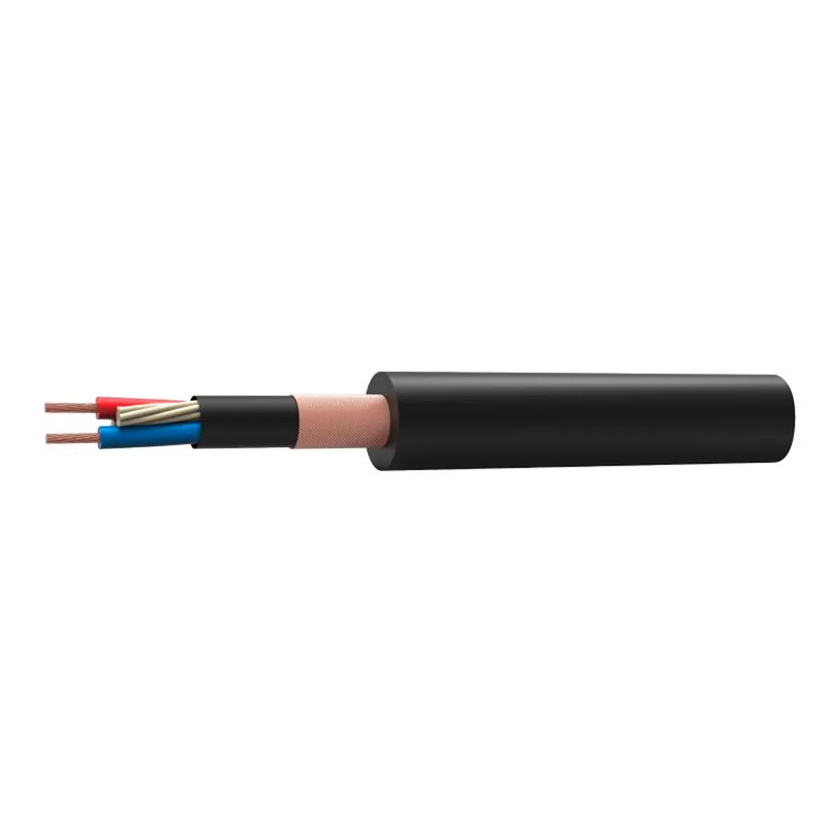 KIRLIN - Rollo de Cable Micrófono 100 Metros Kirlin MBC 24-100 BK
