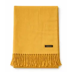 COLETTE - Bufanda Model Cashmere Premium Soft Terra