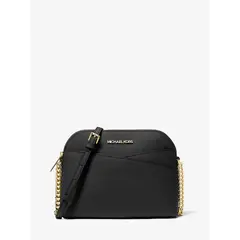 MICHAEL KORS - Crosboddy Bandolera Jet Set Travel Medium Dome Negro