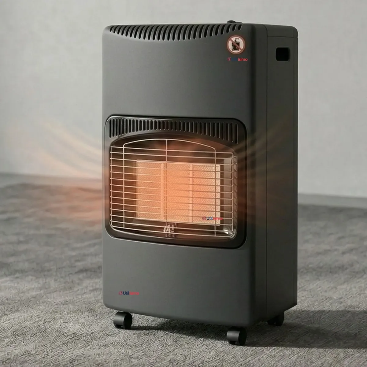 LINE - Calefactor A Gas Licuado 5kg A 15kg Plegable Interior Exterior