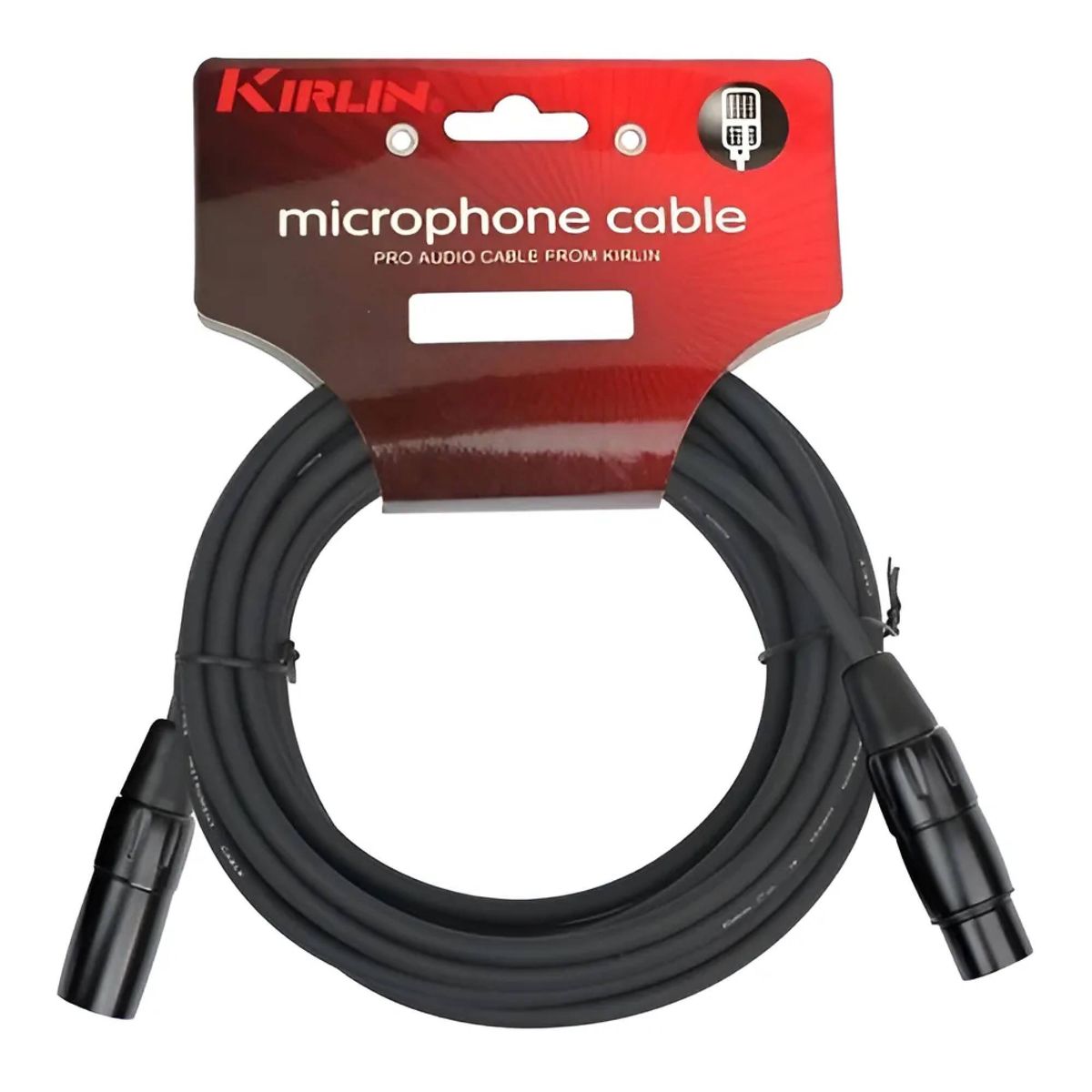 KIRLIN - Cable de Micrófono XLR 10 Metros KIRLIN MPC270PB BK