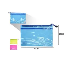 GENERICO - SOBRE DE PVC CON CREMALLERA 37CM