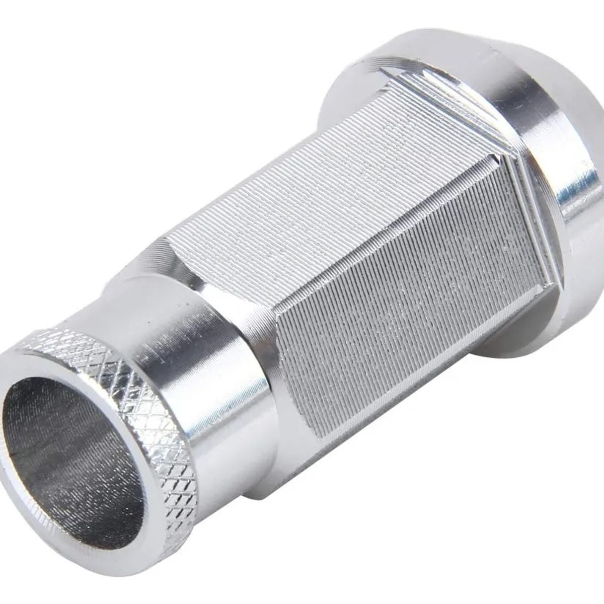 GENERICO - Set De 10 Tuercas Para Ruedas De Carrera Plateadas 12mmx1.5