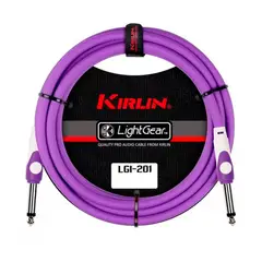 KIRLIN - Cable de Instrumento Plug 6 Metros LGI201 PU