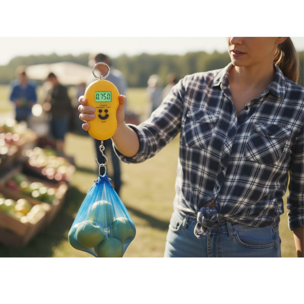 GENERICO - Mini Balanza Electrónica Portátil Capacidad Máxima 50kg