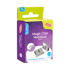 ADIX - Set Magic Clip Metálicos 50 Ud