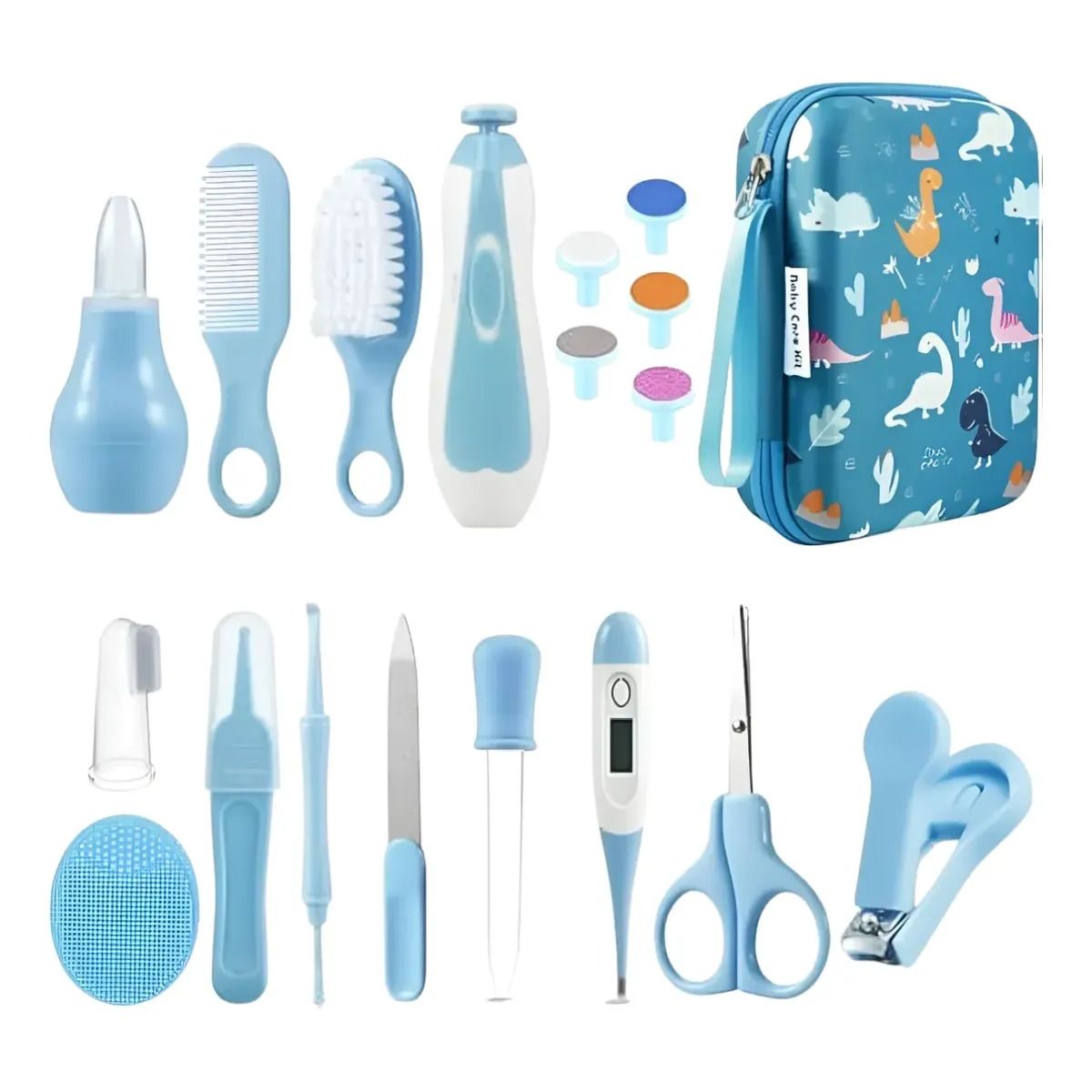 GENERICO - Set Aseo Salud Bebe 20 Piezas Higiene Recién Nacido Cuidados