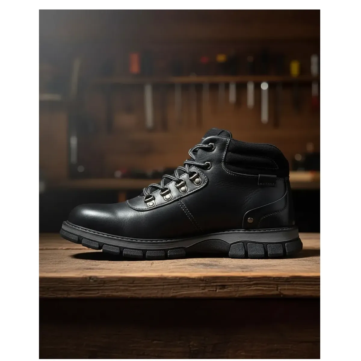 APOSTOL - Botas botin Cuero Legitimo 100% Natural Hombre Casual Elegante