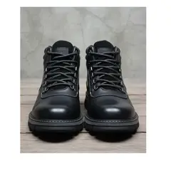 APOSTOL - Botas botin Cuero Legitimo 100% Natural Hombre Casual Elegante