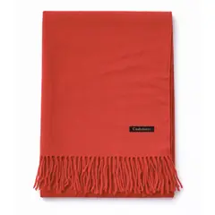 COLETTE - Bufanda Model Cashmere Premium Soft Red