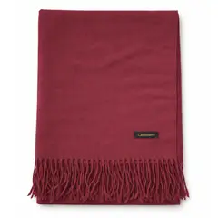 COLETTE - Bufanda Model Cashmere Premium Soft Red