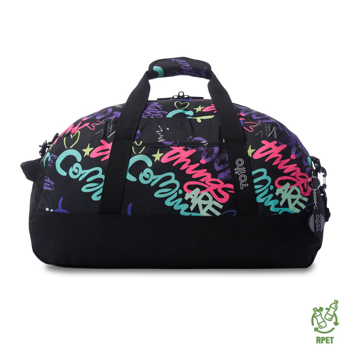 TOTTO - Bolso de viaje Active Mediana Color Negra