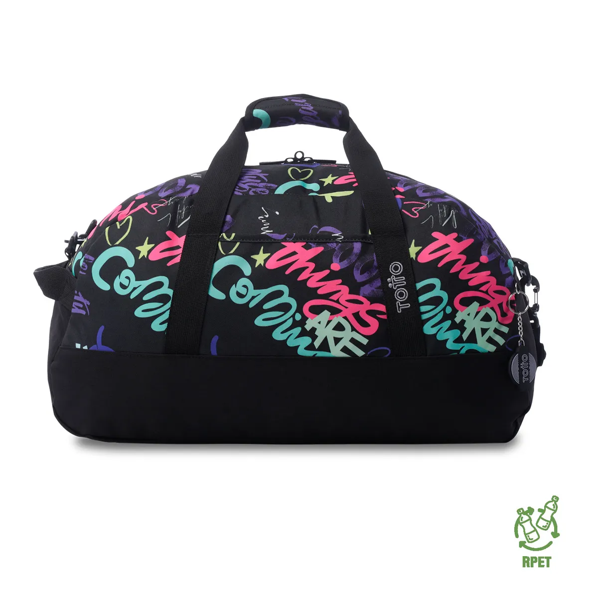 TOTTO - Bolso de viaje Active Mediana Color Negra
