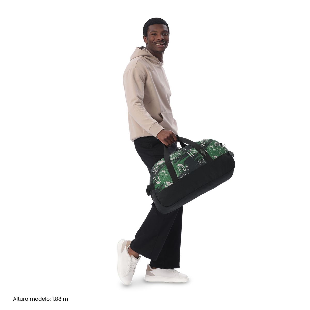TOTTO - Bolso de viaje Active Mediana Color Verde